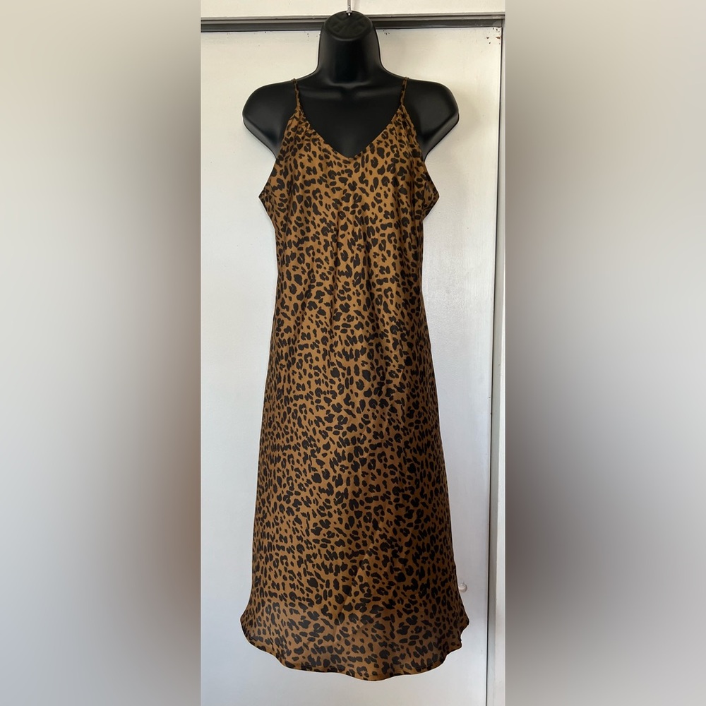 NWT A New Day slip dress, brown